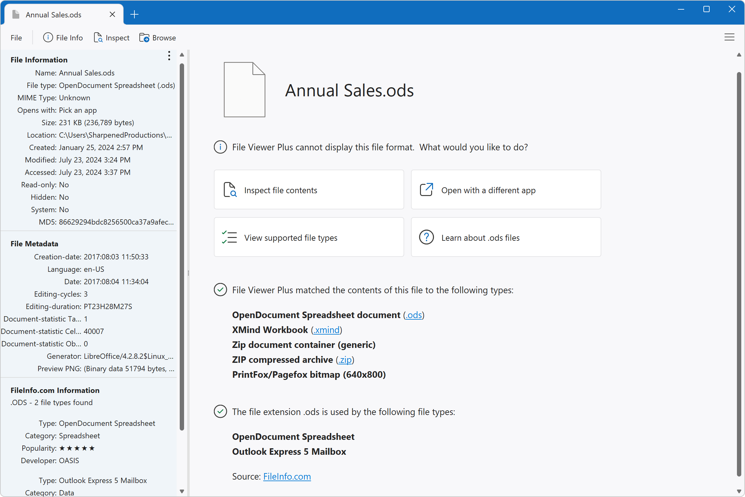 File Viewer Plus Features