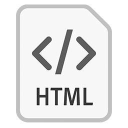 html file icon