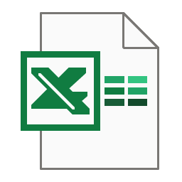 xls file icon