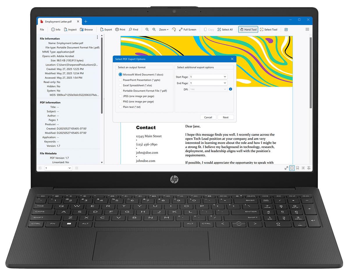 File Viewer Plus PDF to Office Converter