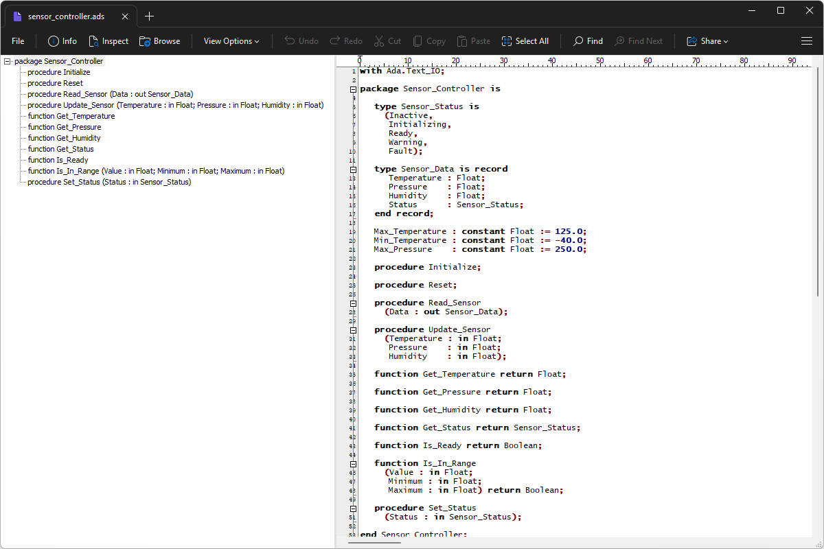 ADS file open in File Viewer Plus 6