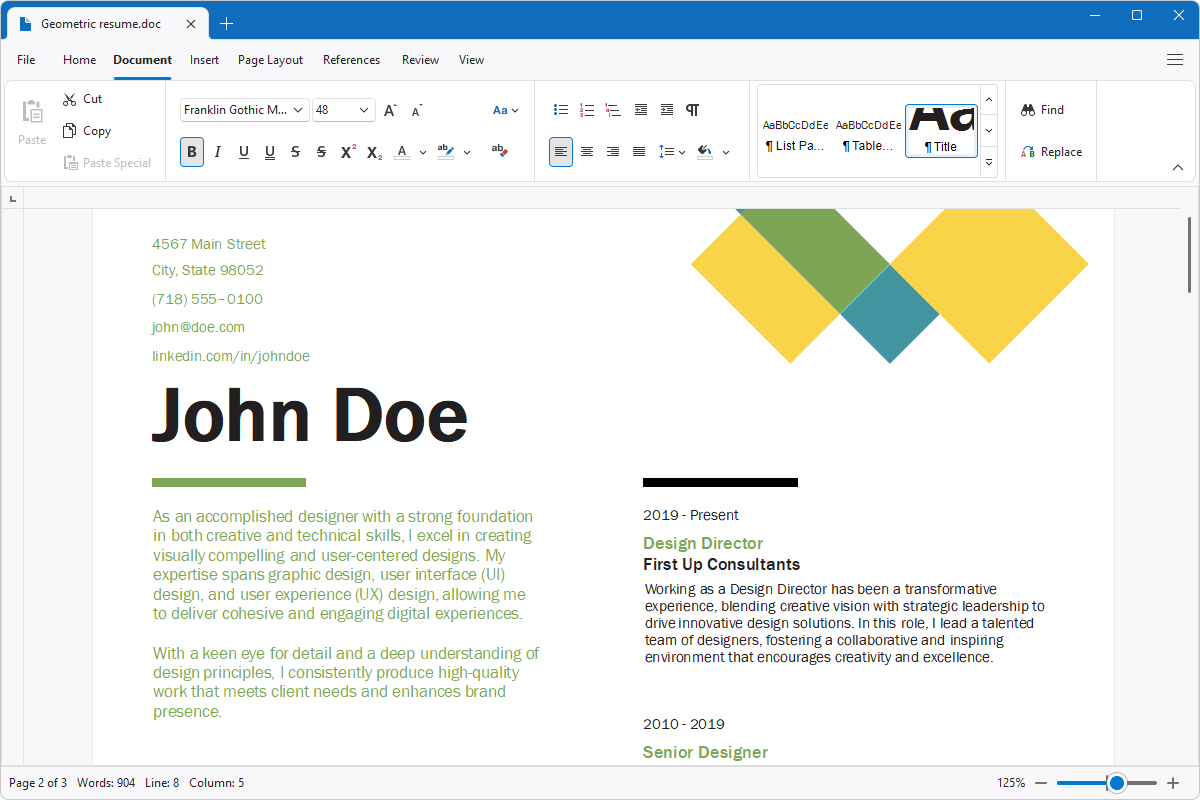 Open .DOC Files with File Viewer Plus