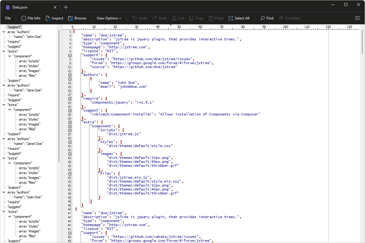 Types Of Json Structure