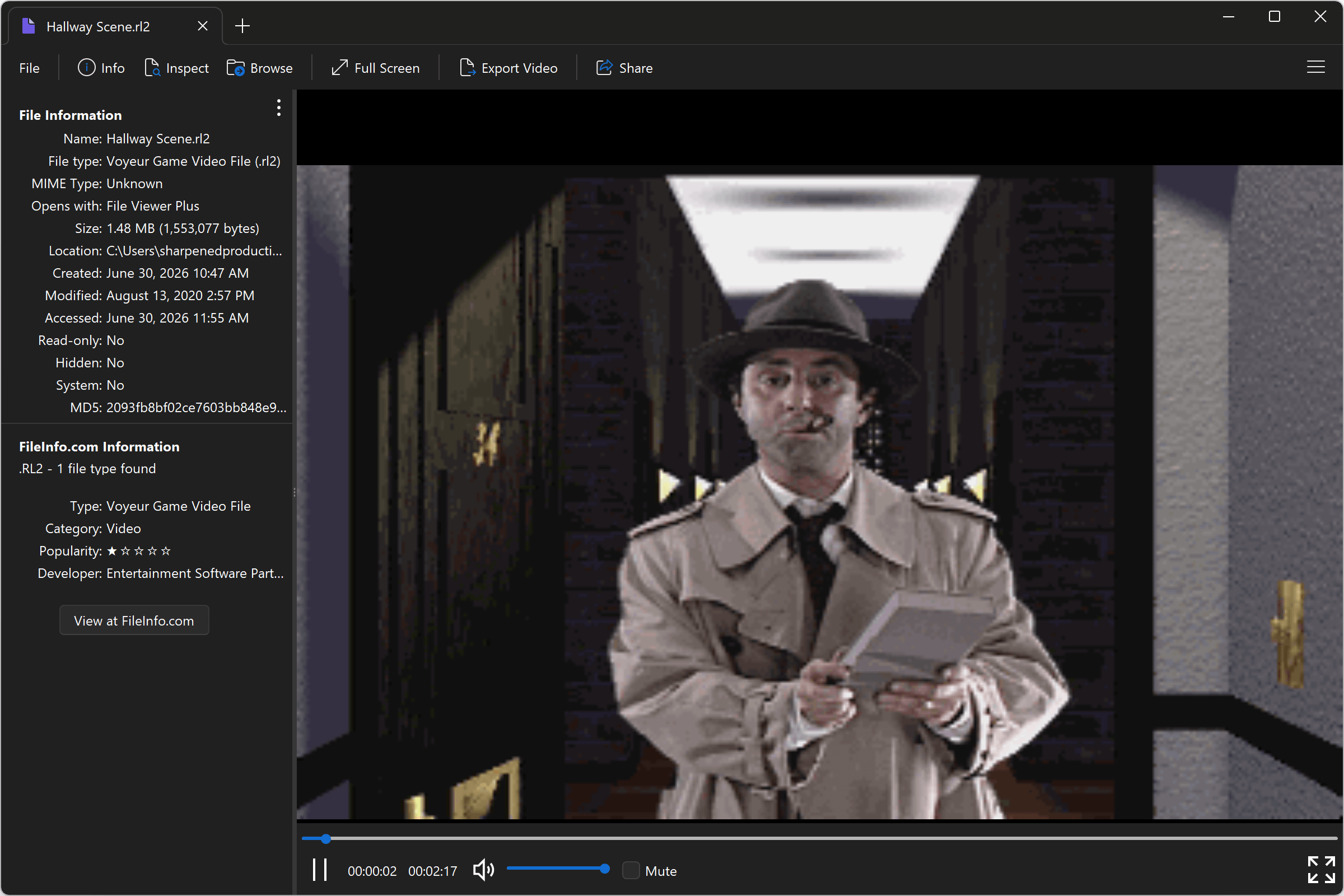 Open .RL2 Files with File Viewer Plus