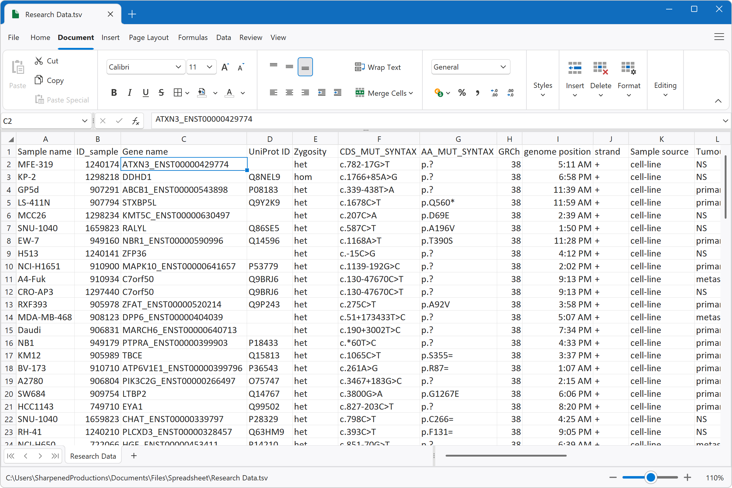 how to open tsv file in excel by default windows 10