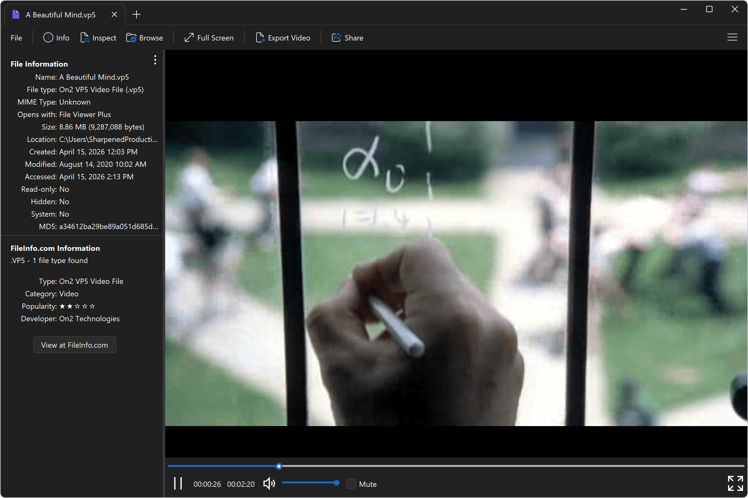 Open .VP5 Files with File Viewer Plus
