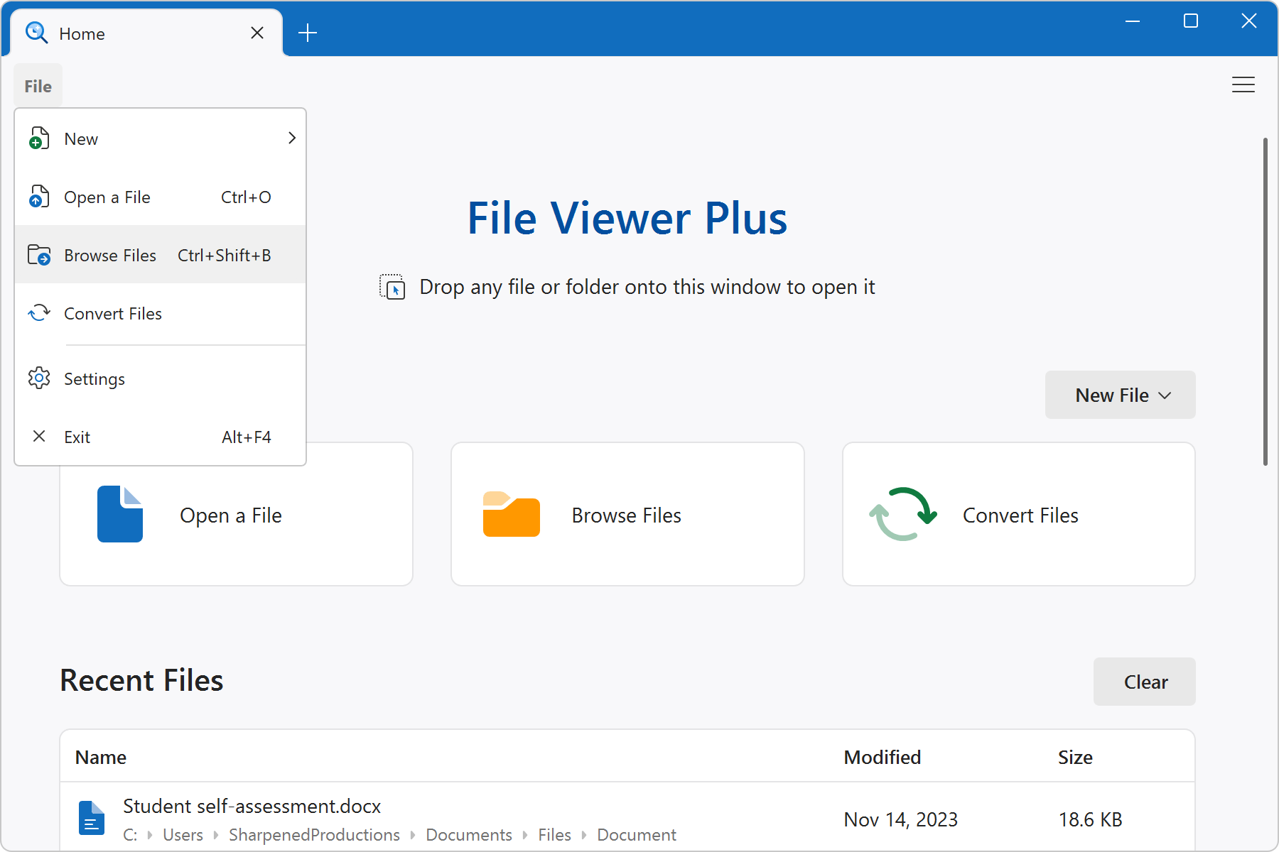 File Viewer Plus File Browser